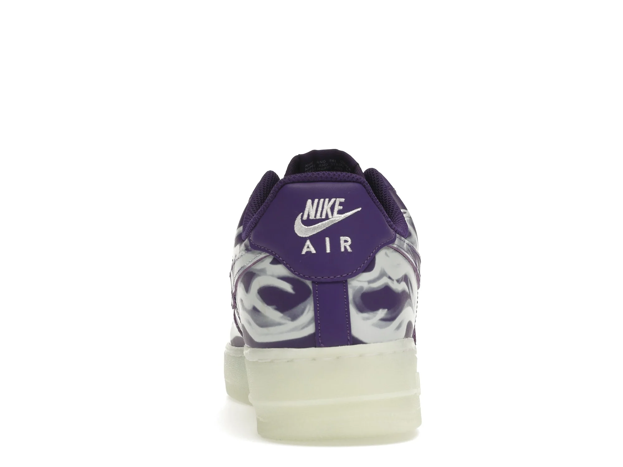Nike Air Force 1 Low "Purple Skeleton" - Image 3