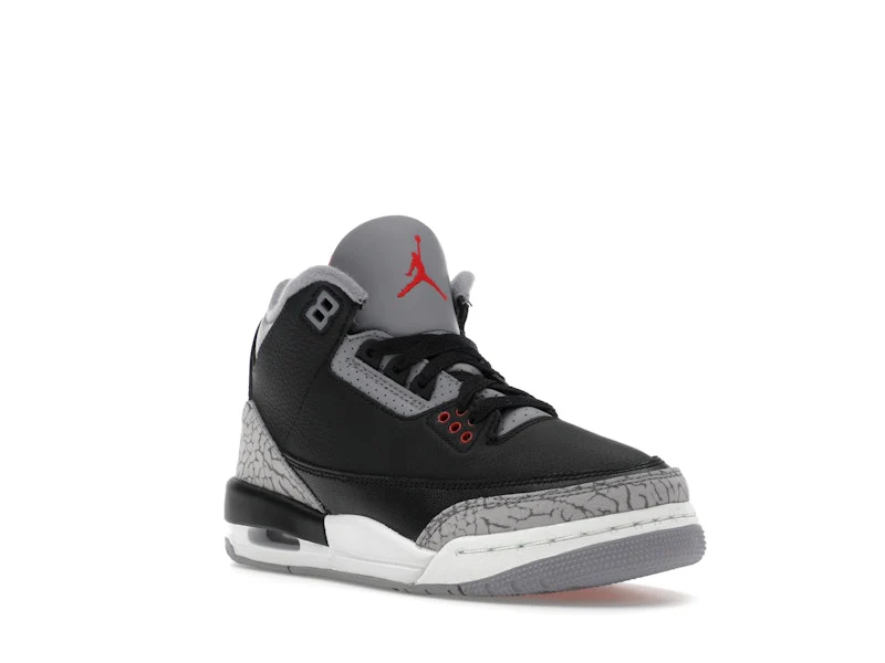 Air Jordan Retro 3 Black Cement Reimagined (GS) - Image 5