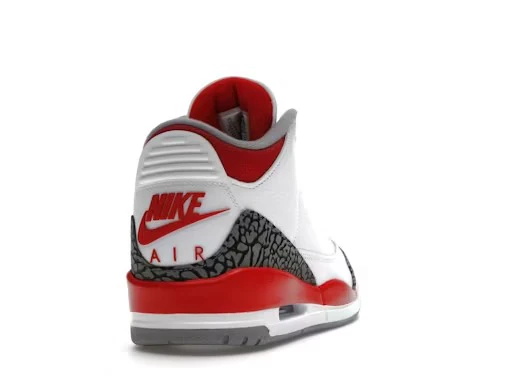 Air Jordan Retro 3 Fire Red (2022) - Image 4