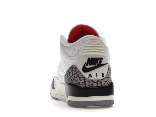 Air Jordan Retro 3 White Cement Reimagined - Image 4
