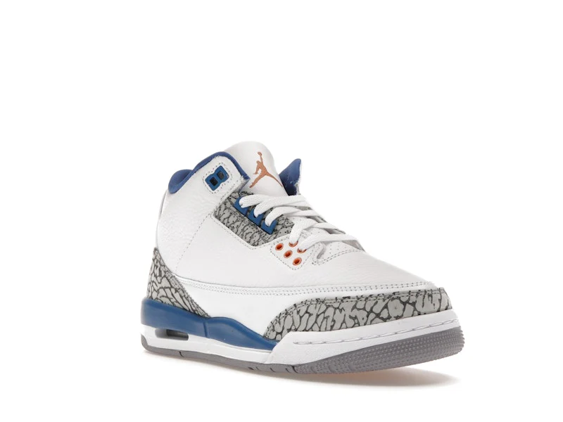 Air Jordan Retro 3 Wizards (GS) - Image 5