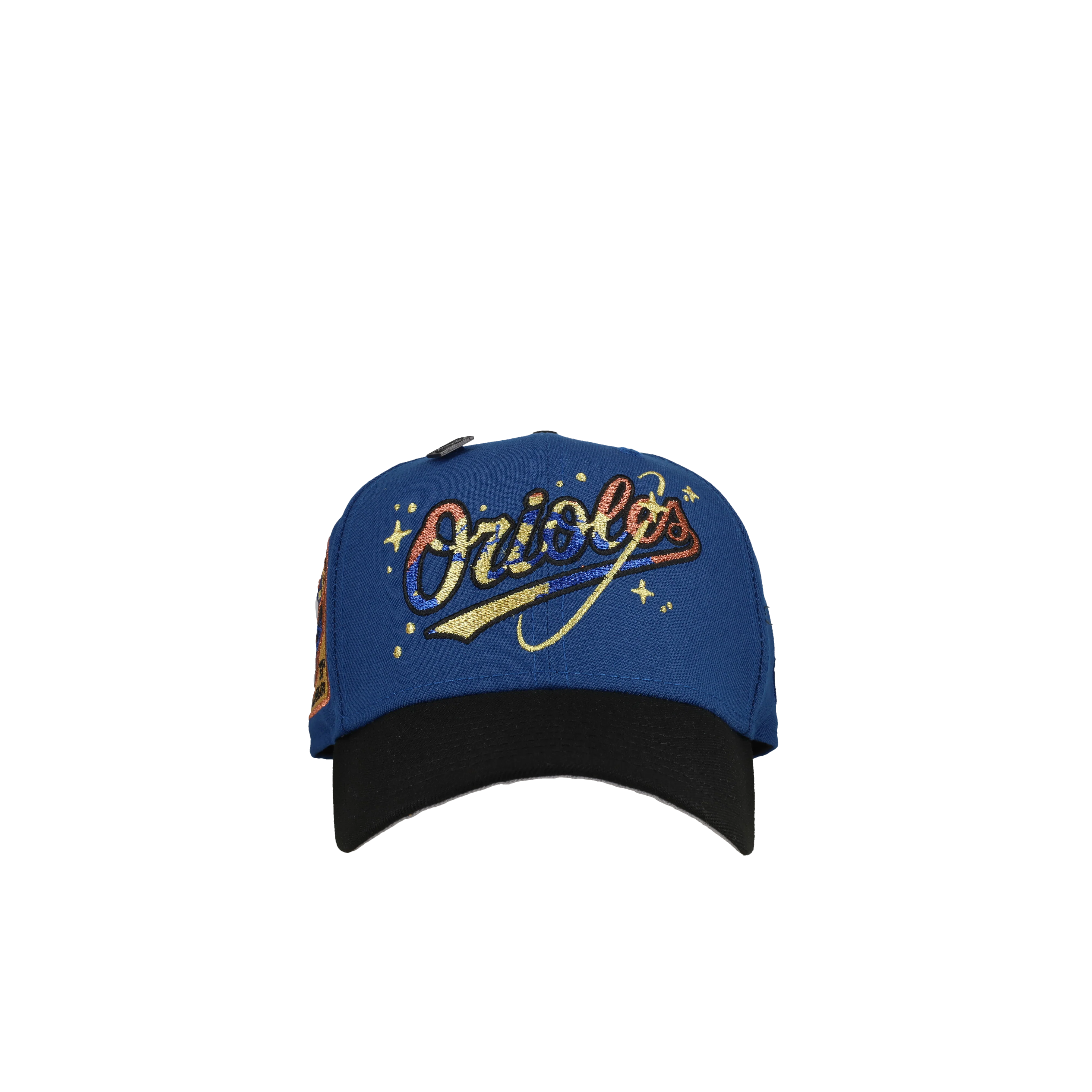 Baltimore Orioles 30th Anniversary Blue/Black Celestial 59Fifty Fitted Hat - Image 4