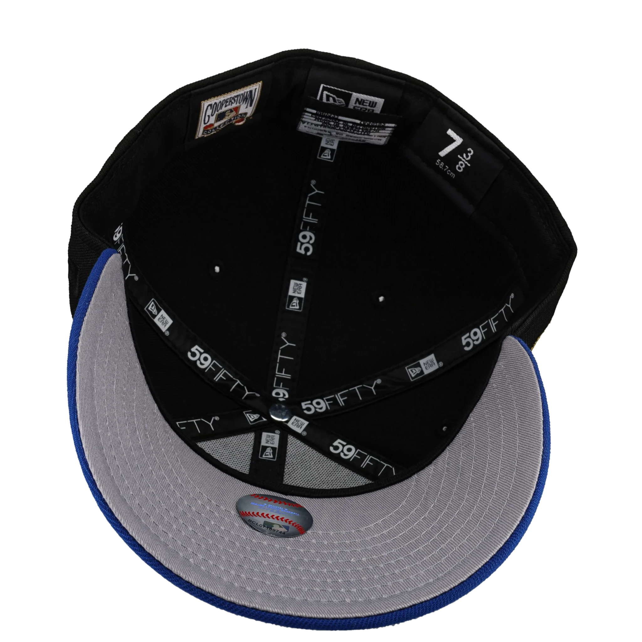 Brooklyn Dodgers 1942 ASG Blue Pop Metallic 59Fifty Fitted Hat - Image 2