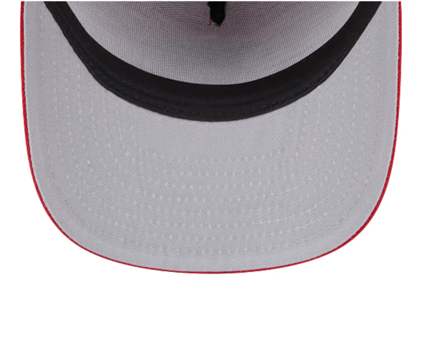 Chicago Black Hawks NHL New Era 9Fifty A Frame Snapback Hat (Red) - Image 3
