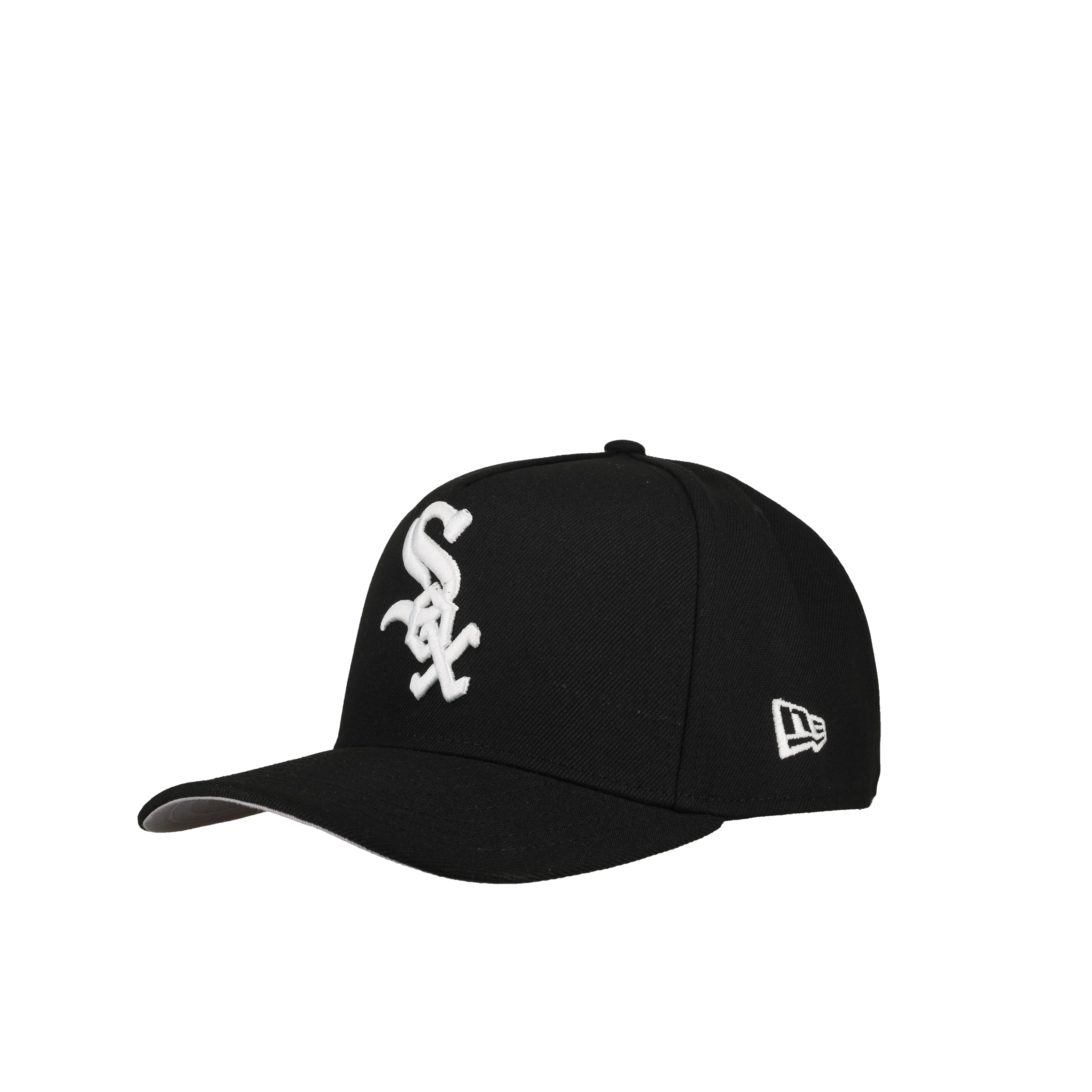 Chicago White Sox 2003 Team Color 9Fifty A Frame Snapback Hat (Grey Brim) - Image 5