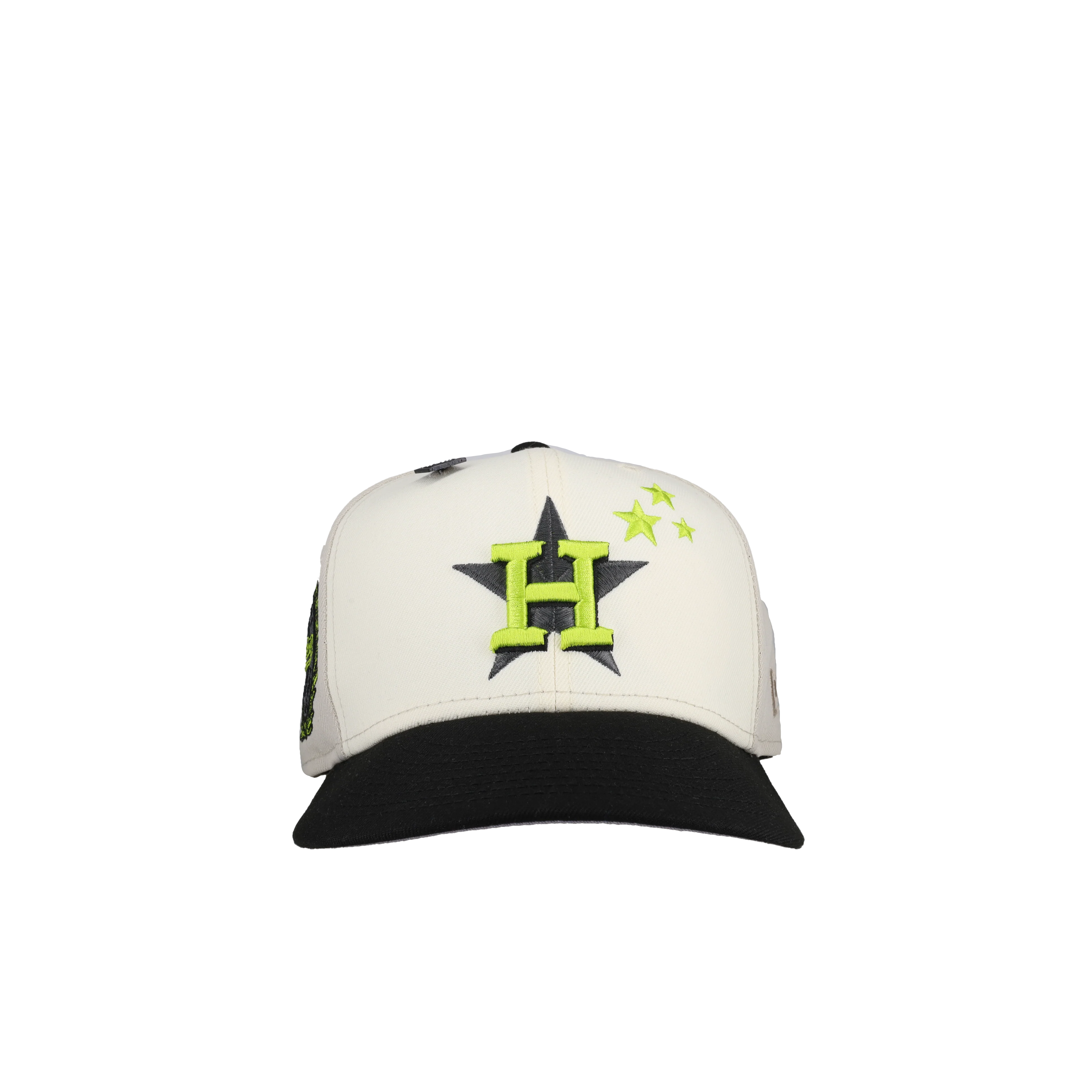 Houston Astros 45 Years Stone Chrome Pinwheel Metallic 59Fifty Fitted Hat - Image 3