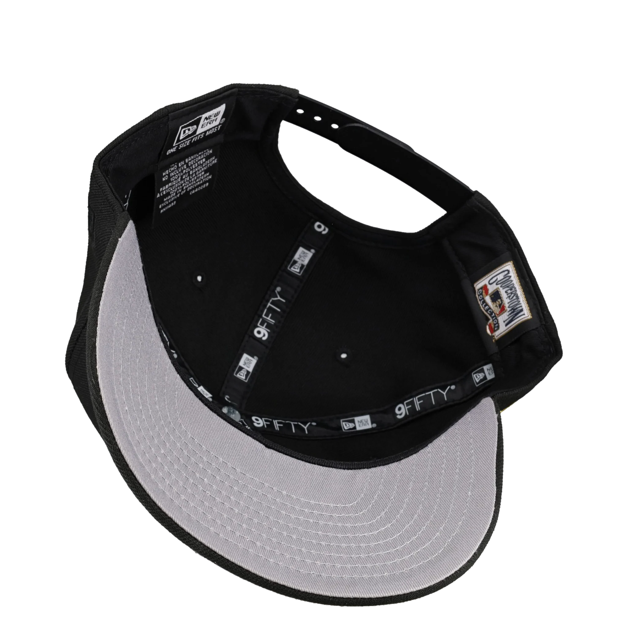 New York Mets 40th Anniversary Metallic 9Fifty A Frame Snapback Hat - Image 2
