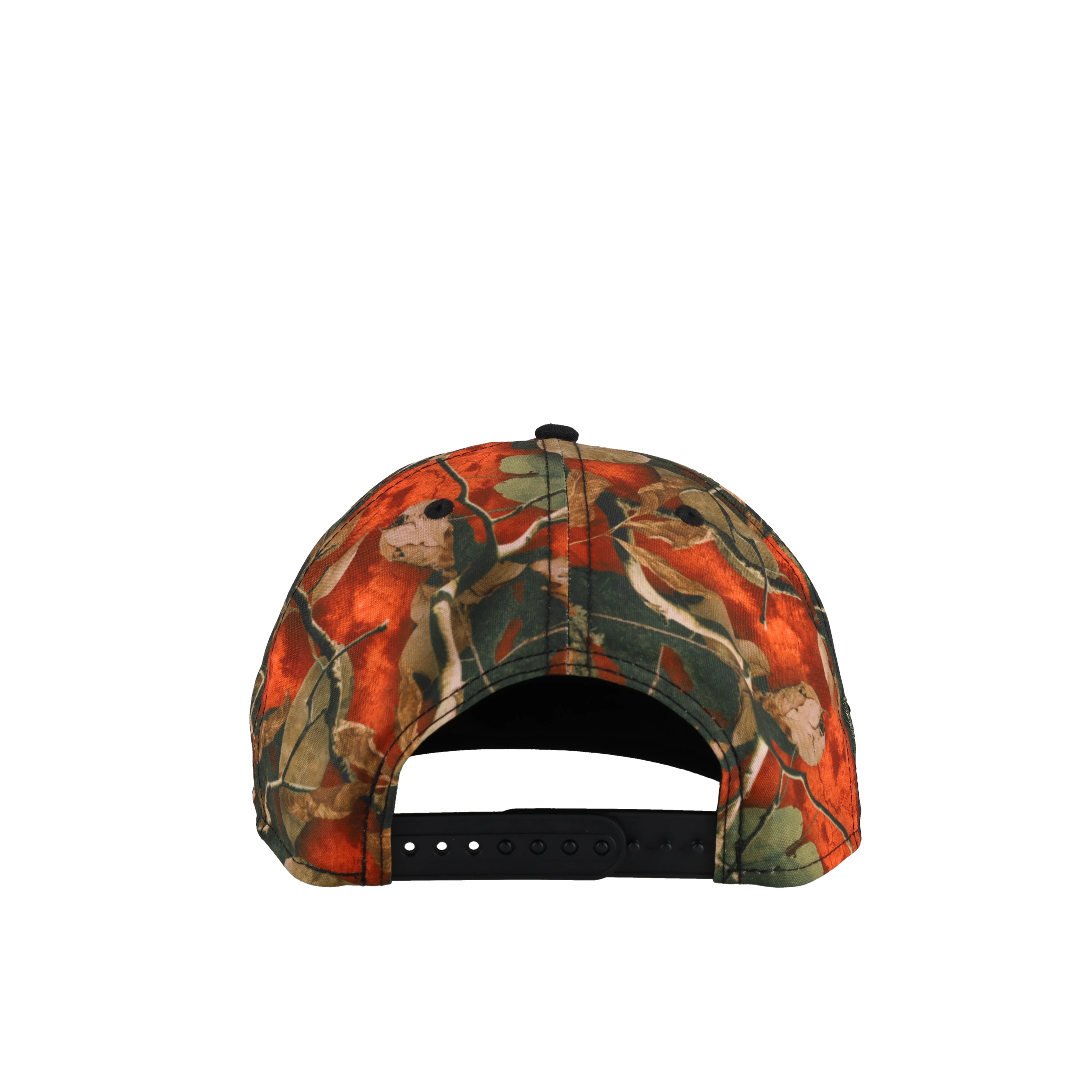 New York Yankees Leaves Orange 100th Anniversary 9Fifty A Frame Snapback Hat - Image 6