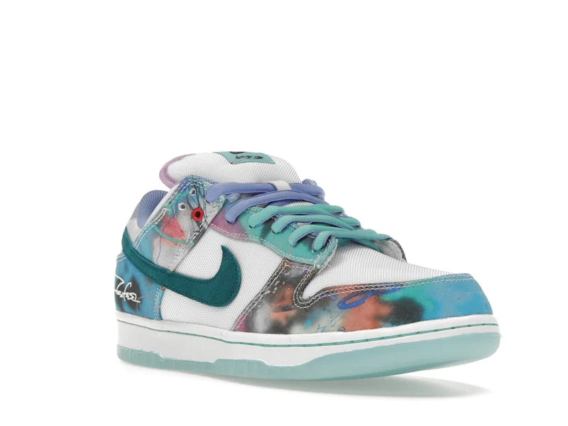 Nike SB Dunk Low Futura Laboratories Bleached Aqua - Image 5