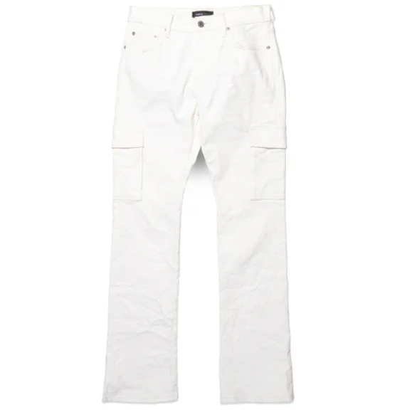 Purple Brand Patent Film Cargo White