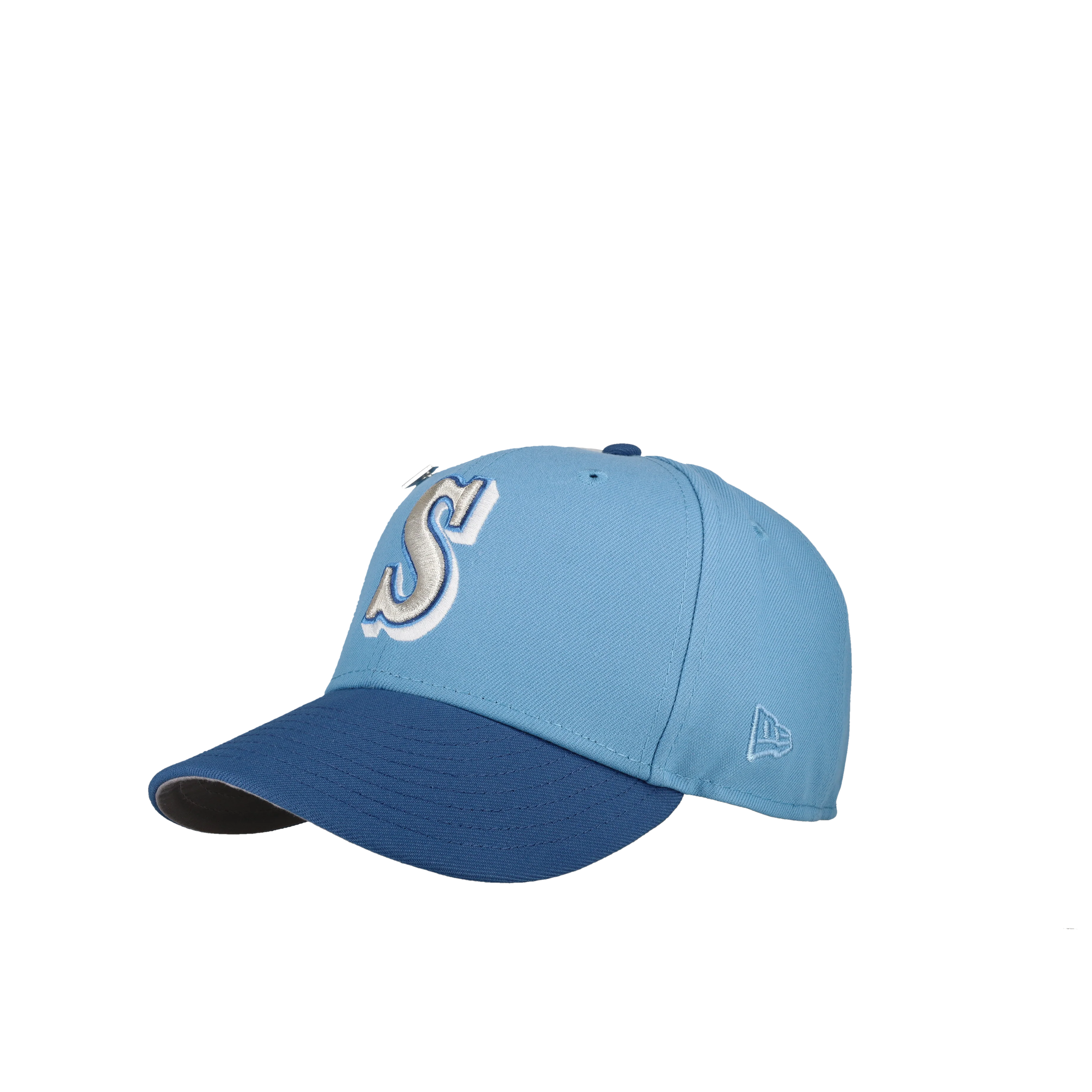 Seattle Mariners 255h Anniversary Light Blue Royal Metallic 59Fifty Fitted Hat - Image 5