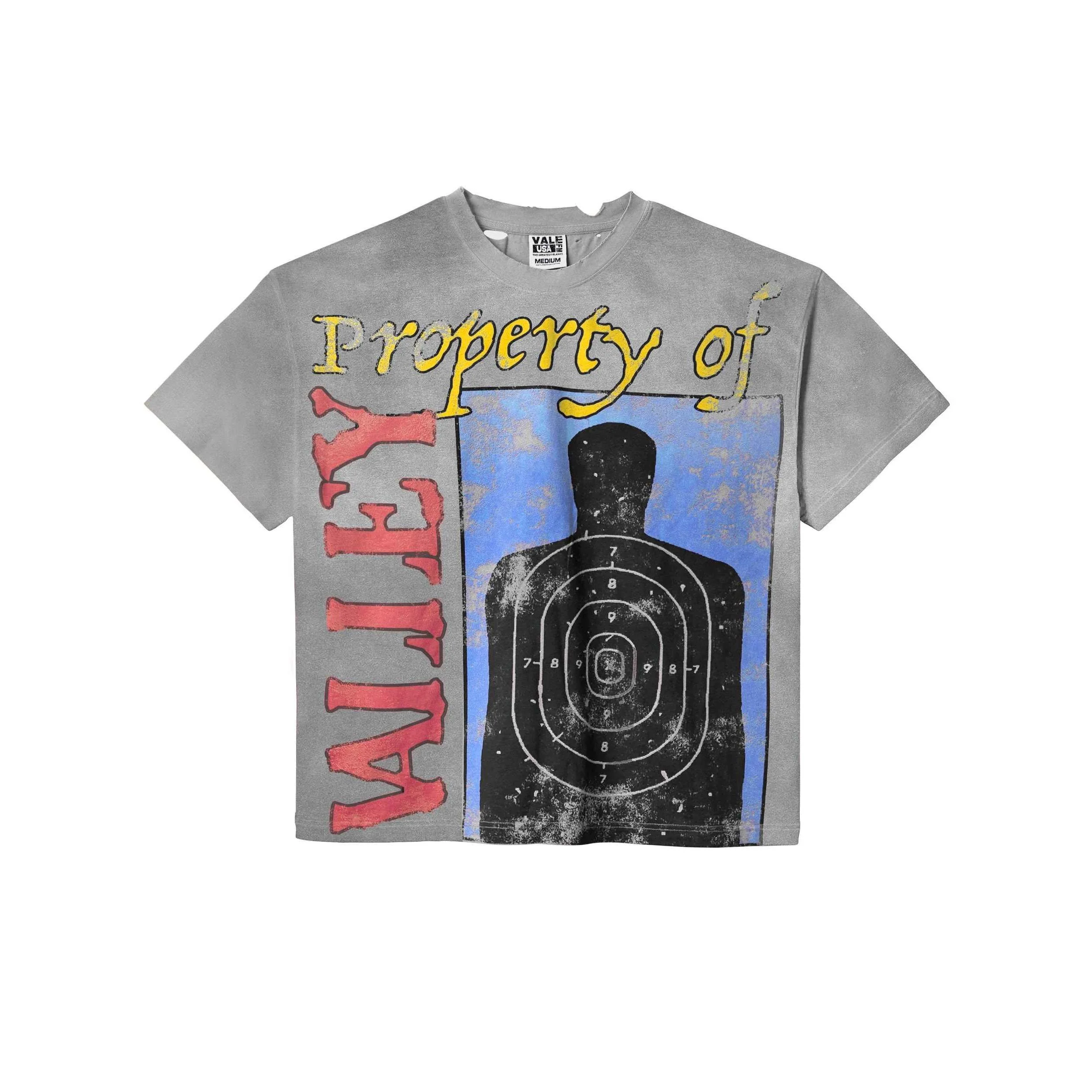 Vale Forever CHARCOAL TARGET PRACTICE TEE